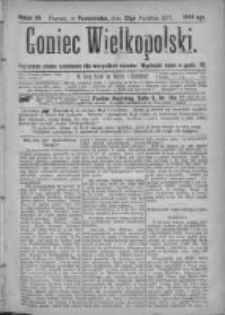 Goniec Wielkopolski: najtańsze pismo codzienne dla wszystkich stanów 1877.04.23 Nr46