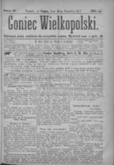 Goniec Wielkopolski: najtańsze pismo codzienne dla wszystkich stan&oacute;w 1877.04.27 Nr50