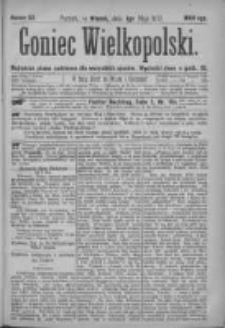 Goniec Wielkopolski: najtańsze pismo codzienne dla wszystkich stan&oacute;w 1877.05.01 Nr53