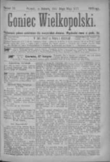 Goniec Wielkopolski: najtańsze pismo codzienne dla wszystkich stan&oacute;w 1877.05.26 Nr72