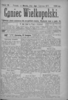 Goniec Wielkopolski: najtańsze pismo codzienne dla wszystkich stanów 1877.06.05 Nr79