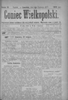 Goniec Wielkopolski: najtańsze pismo codzienne dla wszystkich stan&oacute;w 1877.06.07 Nr81