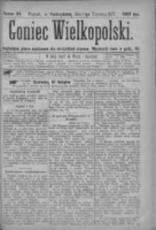 Goniec Wielkopolski: najtańsze pismo codzienne dla wszystkich stan&oacute;w 1877.06.11 Nr84