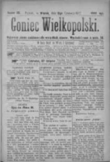 Goniec Wielkopolski: najtańsze pismo codzienne dla wszystkich stanów 1877.06.12 Nr85