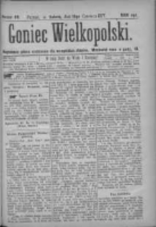 Goniec Wielkopolski: najtańsze pismo codzienne dla wszystkich stanów 1877.06.16 Nr89