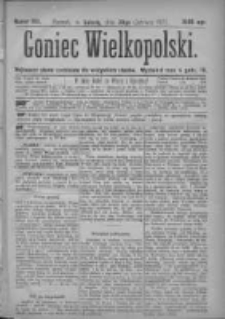 Goniec Wielkopolski: najtańsze pismo codzienne dla wszystkich stan&oacute;w 1877.06.30 Nr100