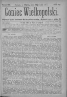 Goniec Wielkopolski: najtańsze pismo codzienne dla wszystkich stan&oacute;w 1877.07.10 Nr108