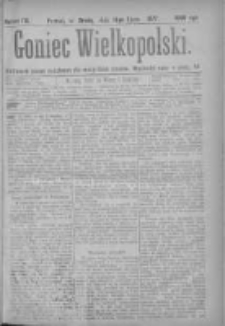 Goniec Wielkopolski: najtańsze pismo codzienne dla wszystkich stan&oacute;w 1877.07.18 Nr115