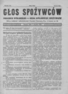 Głos Spożywc&oacute;w. 1924. Nr4-8