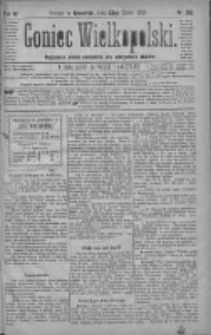 Goniec Wielkopolski: najtańsze pismo codzienne dla wszystkich stan&oacute;w 1880.07.22 R.4 Nr165