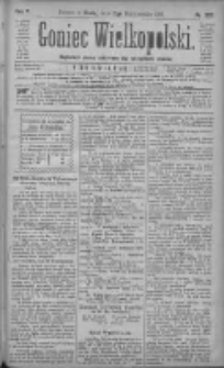 Goniec Wielkopolski: najtańsze pismo codzienne dla wszystkich stan&oacute;w 1881.10.12 R.5 Nr233