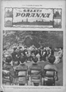 Gazeta Poranna:ilustrowana kronika tygodniowa 1926.06.21 Nr67