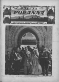 Gazeta Poranna:ilustrowana kronika tygodniowa 1926.08.23 Nr76