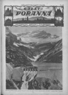 Gazeta Poranna:ilustrowana kronika tygodniowa 1926.10.18 Nr84
