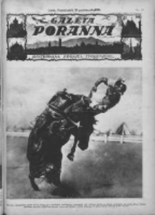 Gazeta Poranna:ilustrowana kronika tygodniowa 1926.10.25 Nr85