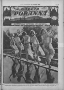 Gazeta Poranna:ilustrowana kronika tygodniowa 1926.11.29 Nr90