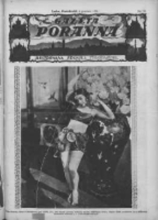 Gazeta Poranna:ilustrowana kronika tygodniowa 1926.12.06 Nr91