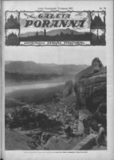 Gazeta Poranna:ilustrowana kronika tygodniowa 1927.08.15 Nr33