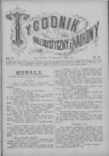 Tygodnik Beletrystyczny i Naukowy 1886.01.17 R.6 Nr16