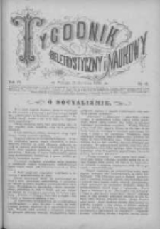 Tygodnik Beletrystyczny i Naukowy 1886.01.31 R.6 Nr18
