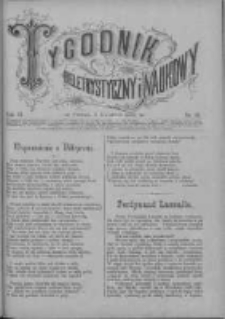 Tygodnik Beletrystyczny i Naukowy 1886.04.11 R.6 Nr28