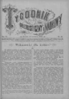 Tygodnik Beletrystyczny i Naukowy 1886.04.18 R.6 Nr29