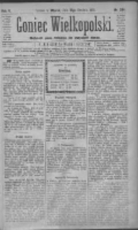 Goniec Wielkopolski: najtańsze pismo codzienne dla wszystkich stan&oacute;w 1881.12.13 R.5 Nr284