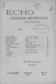 Echo Literacko-Artystyczne. 1914 R.3 nr2