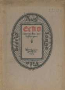 Echo Literacko-Artystyczne. 1914 R.3 nr23-24