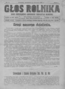 Głos Rolnika. Organ Chrześcijańsko-Narodowego Stronnitwa Rolniczego. R. I. 1921. Nr. 5
