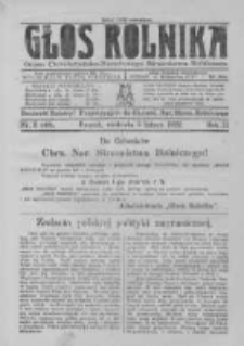 Głos Rolnika. Organ Chrześcijańsko-Narodowego Stronnictwa Rolniczego. R. II. 1922. Nr6
