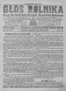 Głos Rolnika. Organ Chrześcijańsko-Narodowego Stronnictwa Rolniczego. R. II. 1922. Nr20