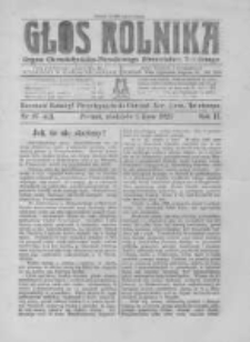 Głos Rolnika. Organ Chrześcijańsko-Narodowego Stronnitwa Rolniczego. R. II. 1922. Nr. 27