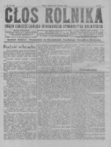 Głos Rolnika. Organ Chrześcijańsko-Narodowego Stronnictwa Rolniczego. R. II. 1922. Nr51