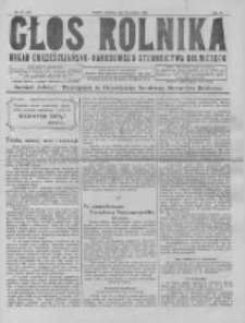 Głos Rolnika. Organ Chrześcijańsko-Narodowego Stronnictwa Rolniczego. R. II. 1922. Nr52