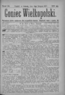 Goniec Wielkopolski: najtańsze pismo codzienne dla wszystkich stanów 1877.08.11 Nr136