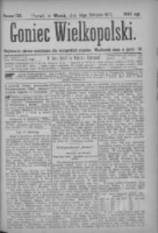 Goniec Wielkopolski: najtańsze pismo codzienne dla wszystkich stan&oacute;w 1877.08.14 Nr138