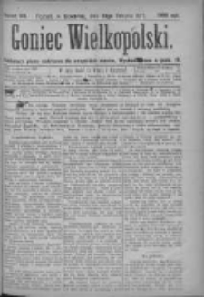 Goniec Wielkopolski: najtańsze pismo codzienne dla wszystkich stan&oacute;w 1877.08.23 Nr145