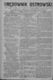 Orędownik Ostrowski: pismo na powiat Ostrowski oraz miast Ostrowa, Odolanowa, Sulmierzyc, Raszkowa i Skalmierzyc 1933.01.31 R.82 Nr9