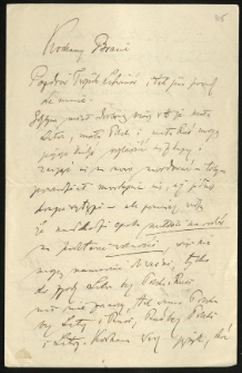 List od Rzepeckiego Ludwika