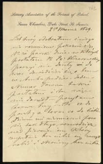 Listy od Szczepanowskiego Ignacego