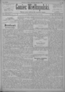 Goniec Wielkopolski: najtańsze pismo codzienne dla wszystkich stanów 1894.11.09 R.18 Nr256