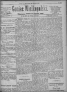 Goniec Wielkopolski: najtańsze pismo codzienne dla wszystkich stanów 1897.12.08 R.21 Nr280