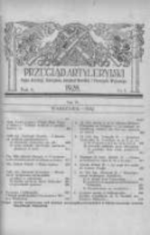 Przegląd Artyleryjski: organ artylerji, uzbrojenia, artylerji morskiej i przemysłu wojennego 1928 maj R.6 Nr5
