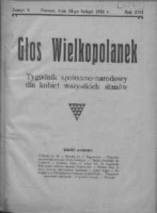Głos Wielkopolanek: tygodnik społeczno-narodowy dla kobiet wszystkich stan&oacute;w 1924.02.24 R.17 Z.9
