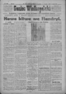Goniec Wielkopolski: najtańsze i najstarsze pismo codzienne dla wszystkich stan&oacute;w 1917.08.10 R.40 Nr180