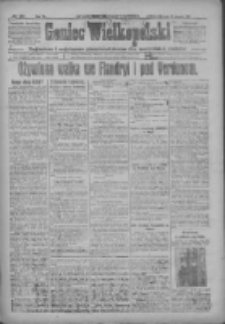 Goniec Wielkopolski: najtańsze i najstarsze pismo codzienne dla wszystkich stanów 1917.08.15 R.40 Nr184