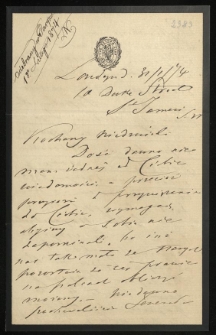 Listy z roku 1874