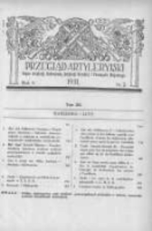 Przegląd Artyleryjski: organ artylerji, uzbrojenia, artylerji morskiej i przemysłu wojennego 1931 luty R.9 T.12 Nr2