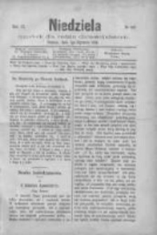 Niedziela: tygodnik dla rodzin chrześcijańskich 1883.01.07 R.9 Nr432